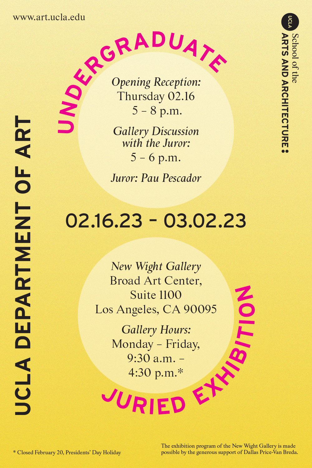 Undergraduate Juried Exhibition 